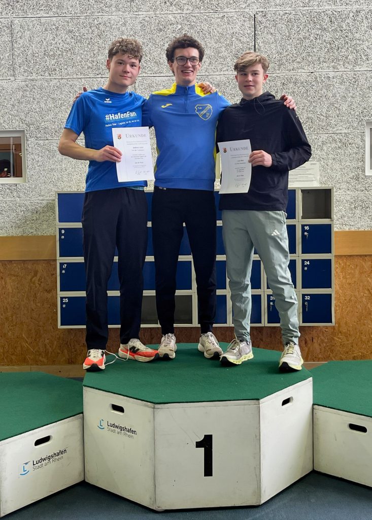 Starkes Trio: Mathia, Lutz, Luan